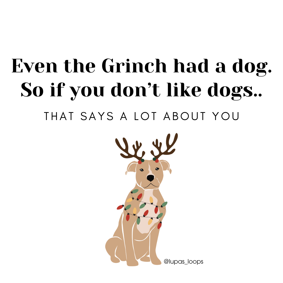 Grinch Dog